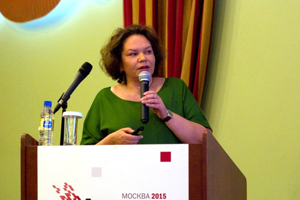 Директор ИТ-департамента «Росатом» Анастасия Чистякова на DOCFLOW 2015