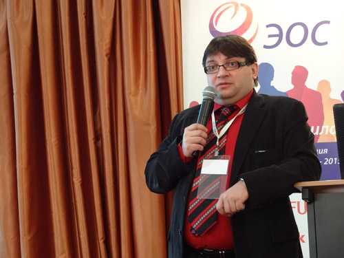 Генеральный директор «ЭОС Софт» Андрей Козлов на конференции «Весенний документооборот – 2015»