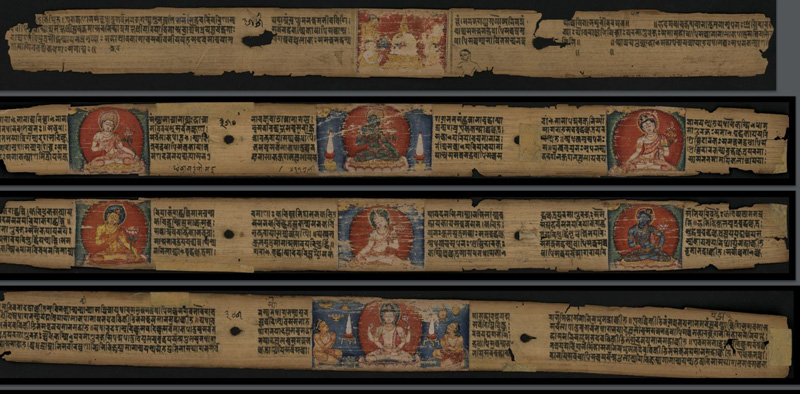 ЭЛАР оцифровал древние буддийские манускрипты на пальмовых листьях и другие материалы из фонда Рерихов
